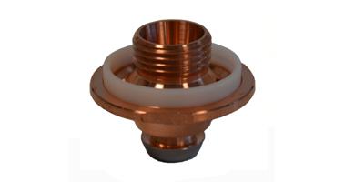 FIBER NOZZLE S Ø 1.7 FE W/COLLAR