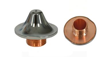 CHROMED NOZZLE F/O Ø 1.0 w/RADIUS